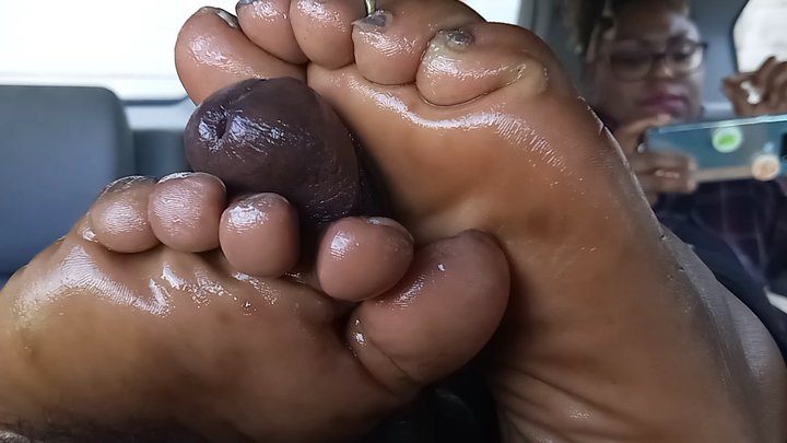 Best of Fat footjob