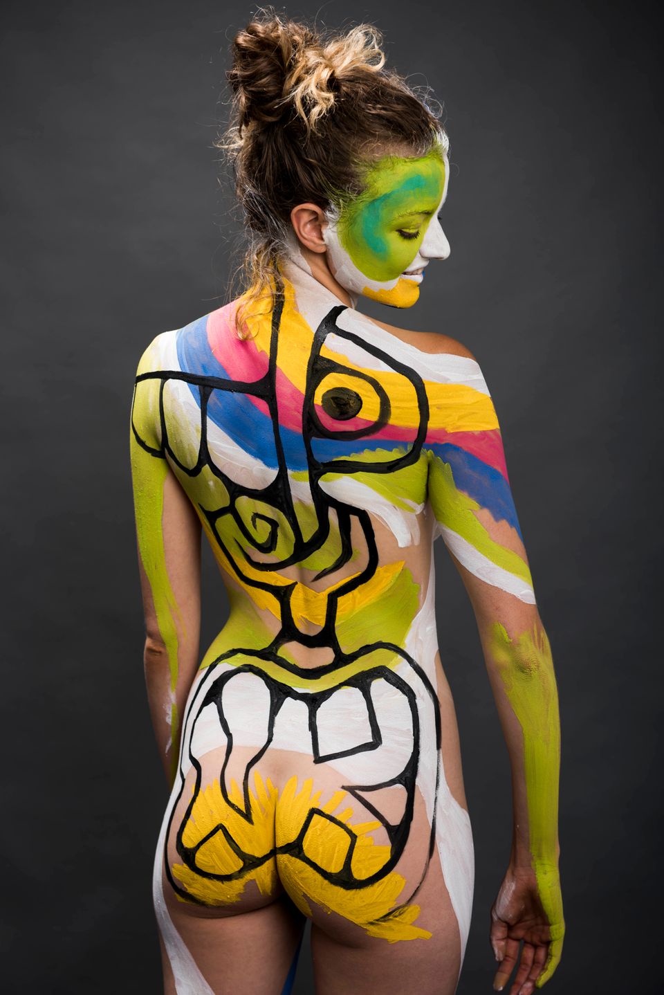 full nude bodypaint