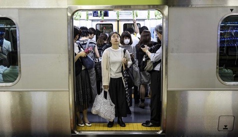 japanese train groped