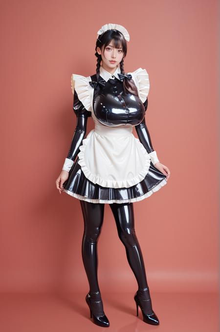 Latex Maid spin porn