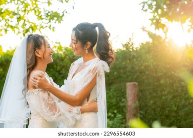 alma santamaria recommends lesbian wedding porn pic