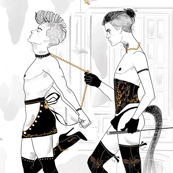 dorothy resch recommends Male Bondage Drawings