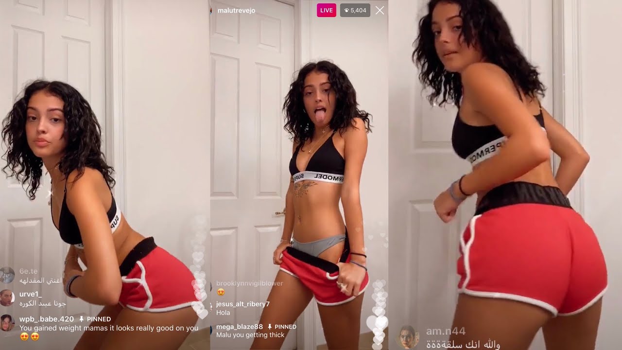 Malu Trevejo Hot painting history