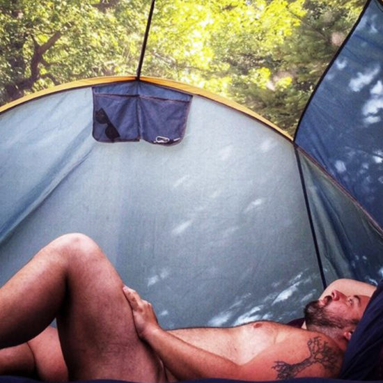 Best of Men camping nude