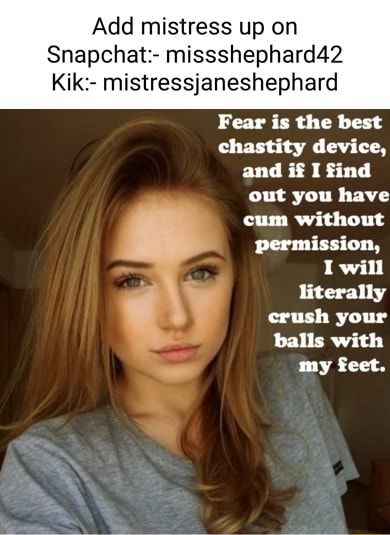 denise santoni add mistress snapchat photo