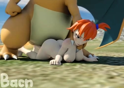 Misty Meets Charizard Bacn cartoon titjob