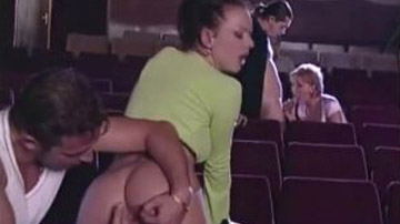 Best of Movie theater orgy