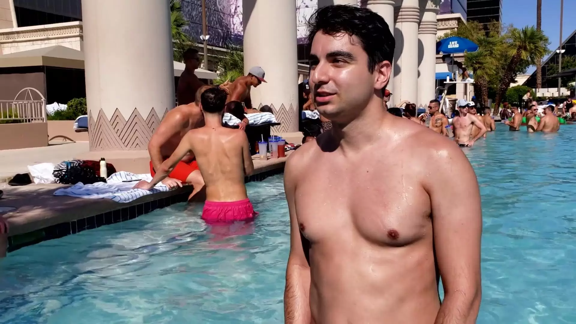 Best of Naked at the pool video