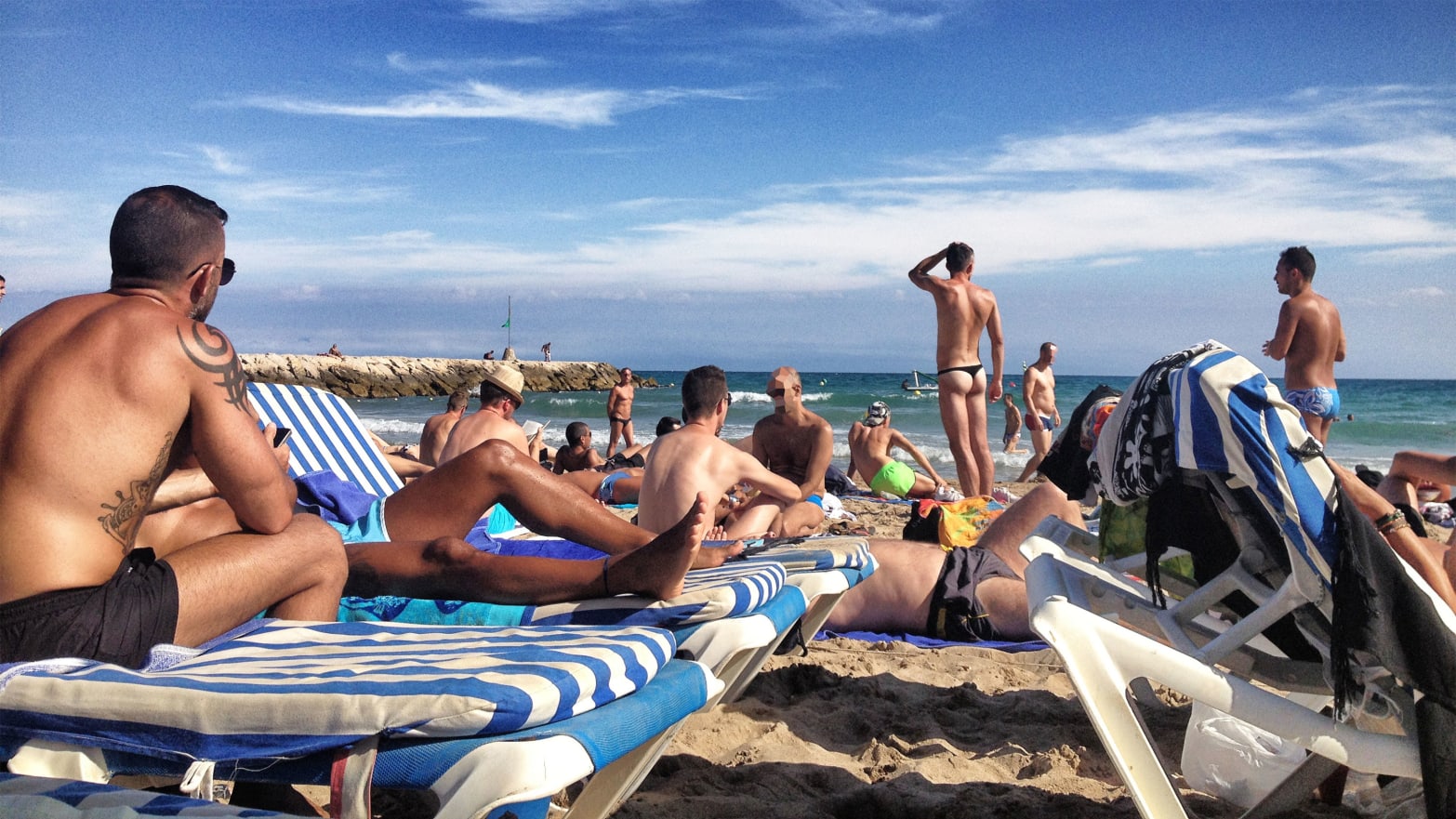 naked beach fun