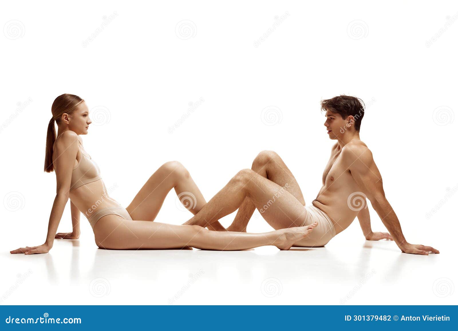 naked man and woman