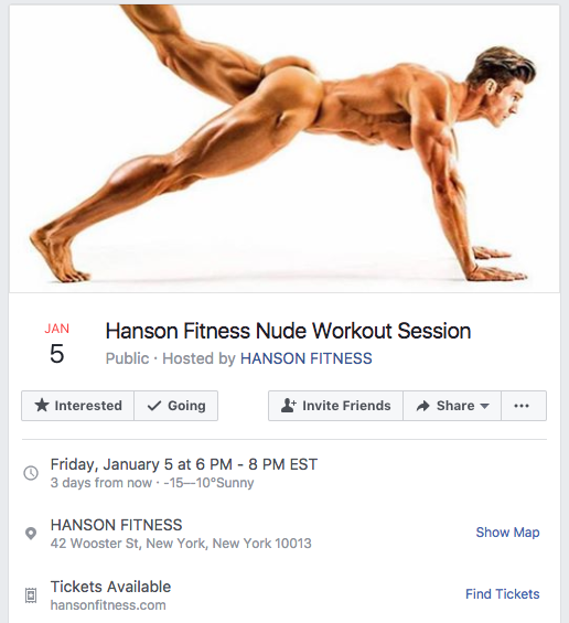 ali radmand recommends Naked Workout Pics