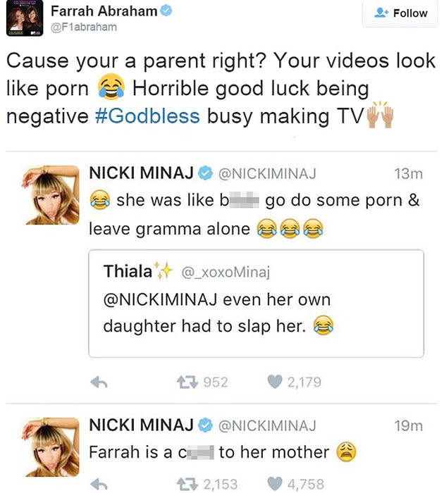 Nicki Minaj And Porn snapchat names