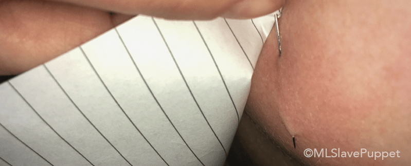 Best of Nipple needle torture