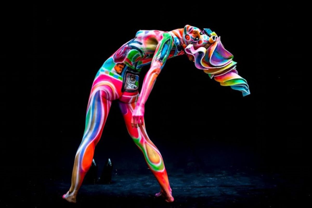 christinia ross recommends nude body paint art pic