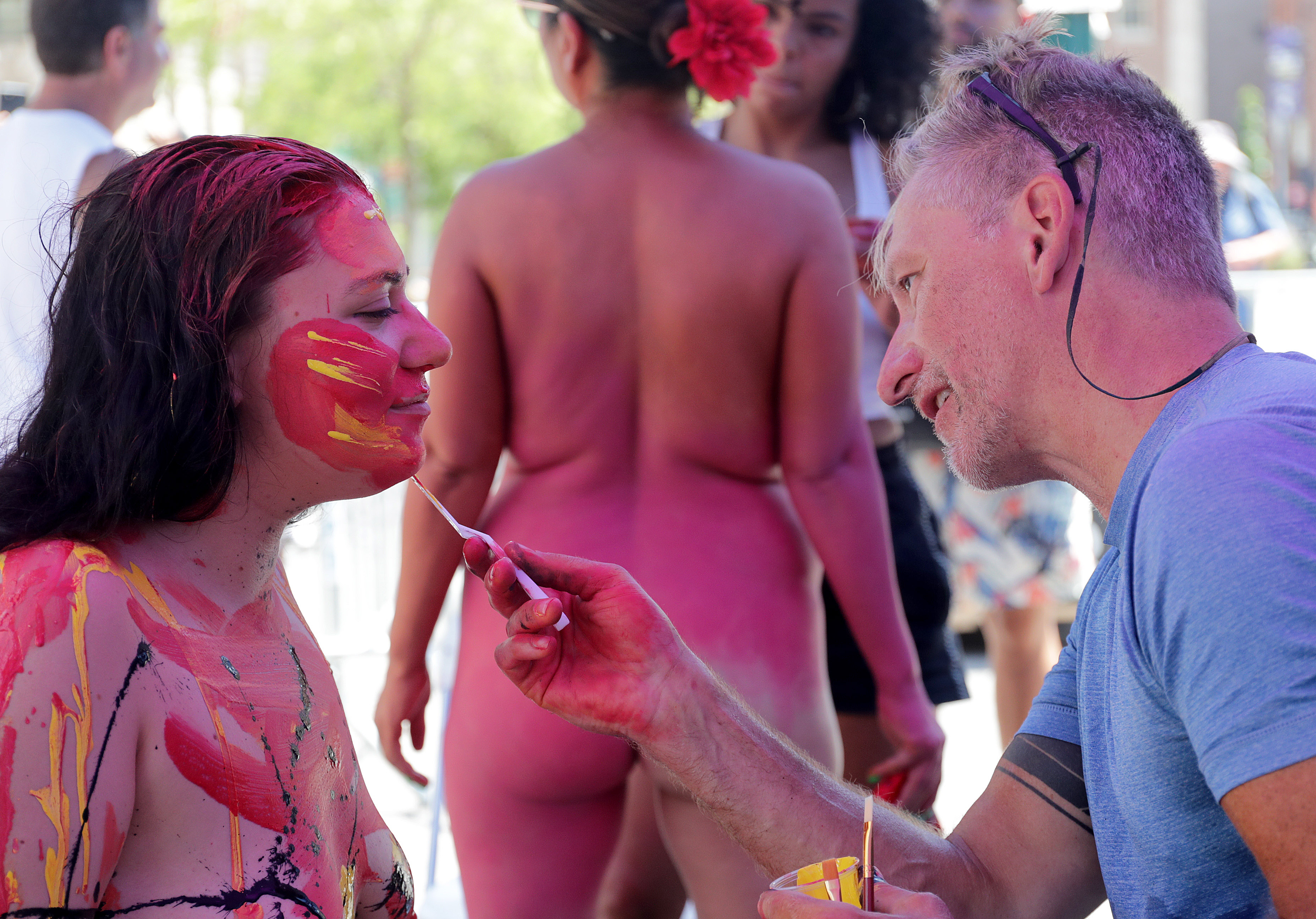 brent crothers recommends Nude Body Paint Festival