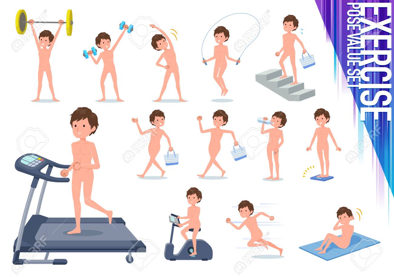 Best of Nude male exercise