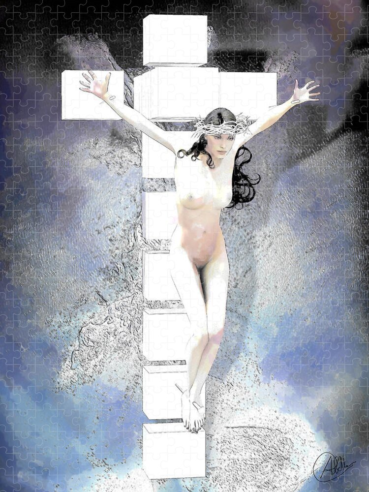 Best of Nude women crucified