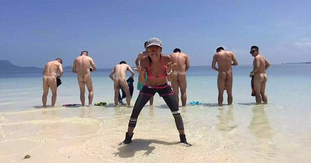 aide acuna recommends nudists walking pic