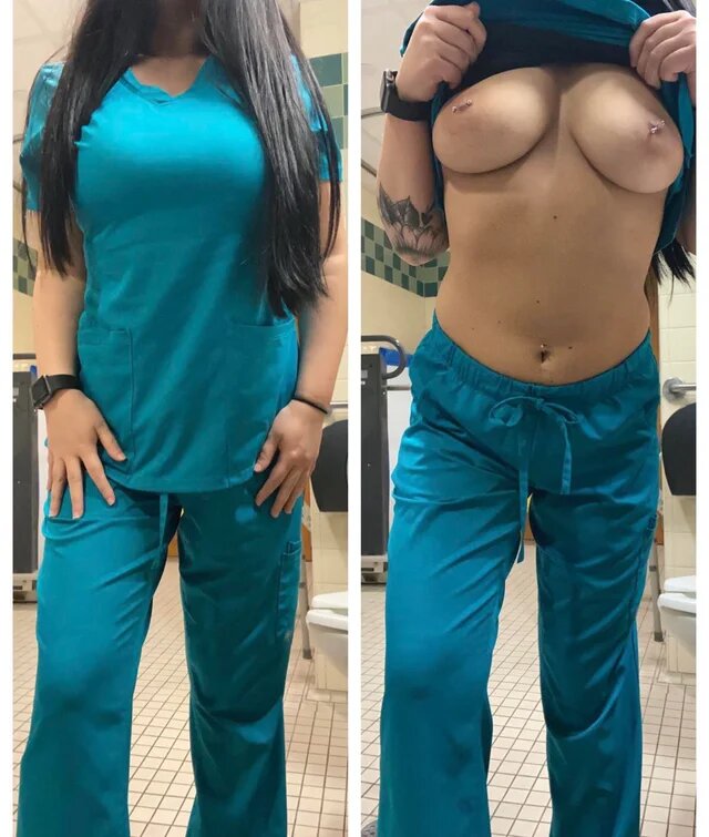 nurses flashing