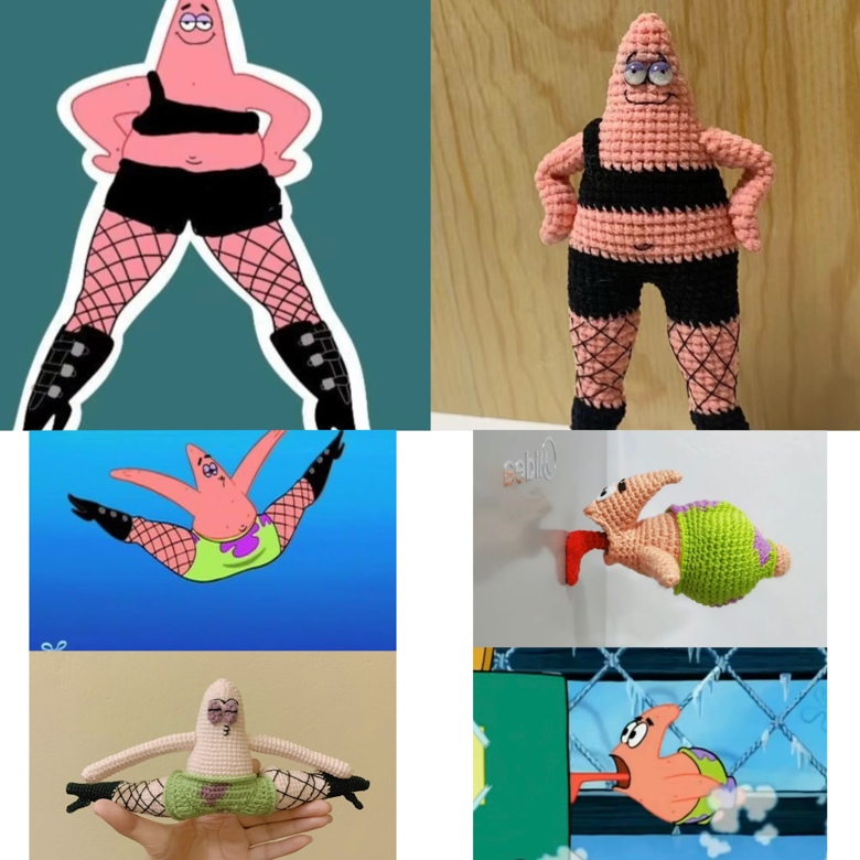 Best of Patrick star fishnets