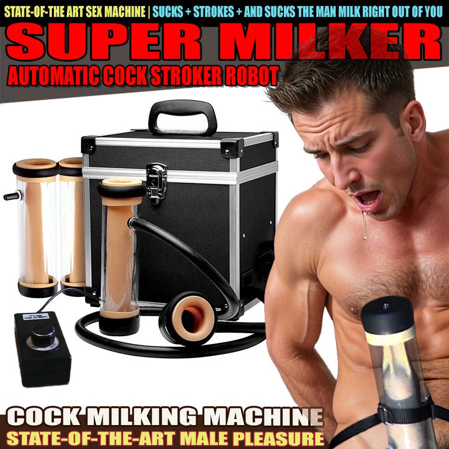 brandon reinhard recommends pennis milking machine pic