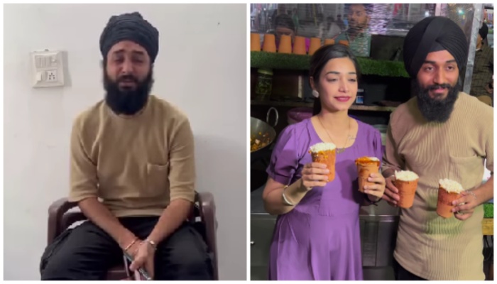 abu naser chowdhury add punjabi couple kulhad pizza viral video photo