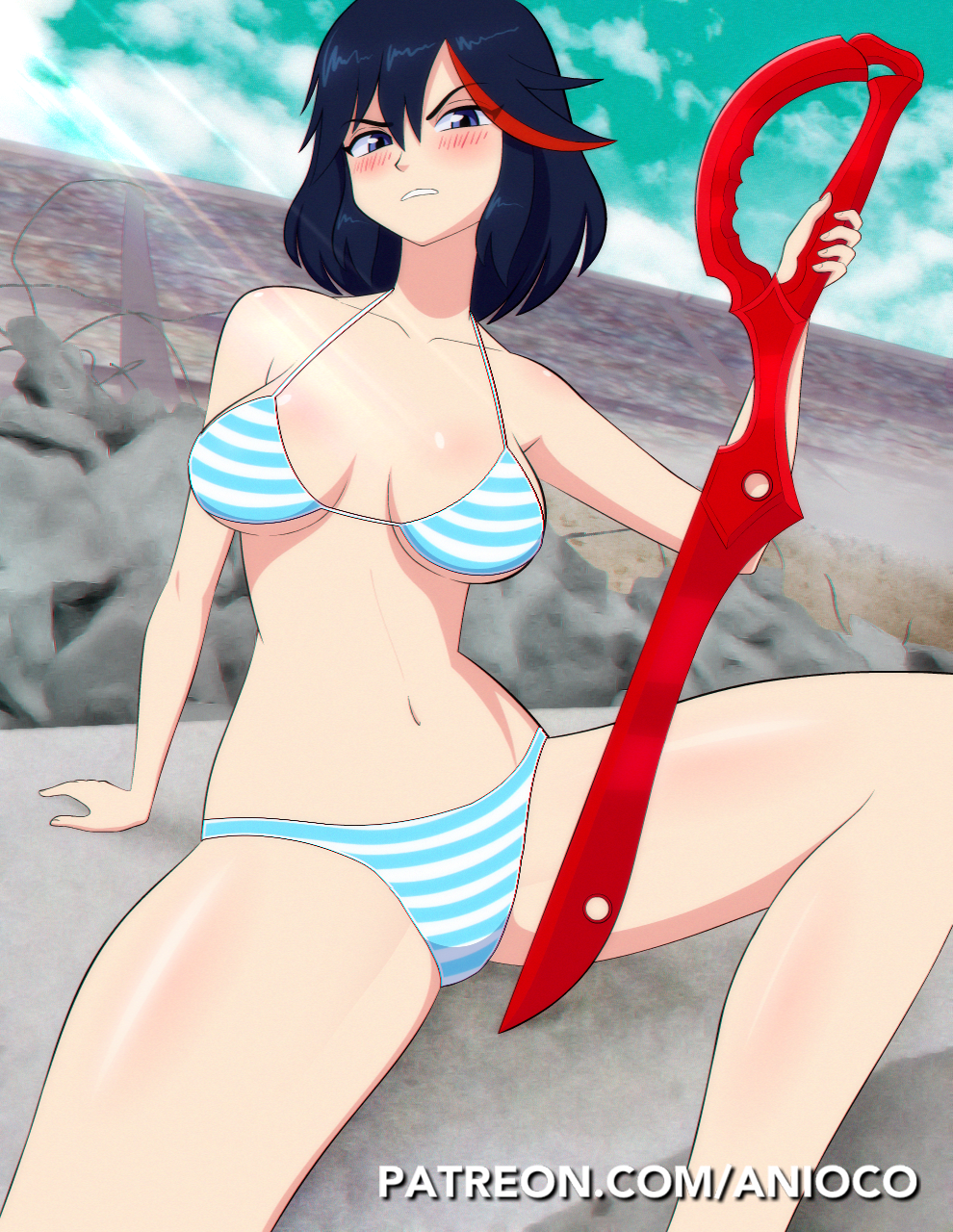 corey brouwer add ryuko matoi panties photo