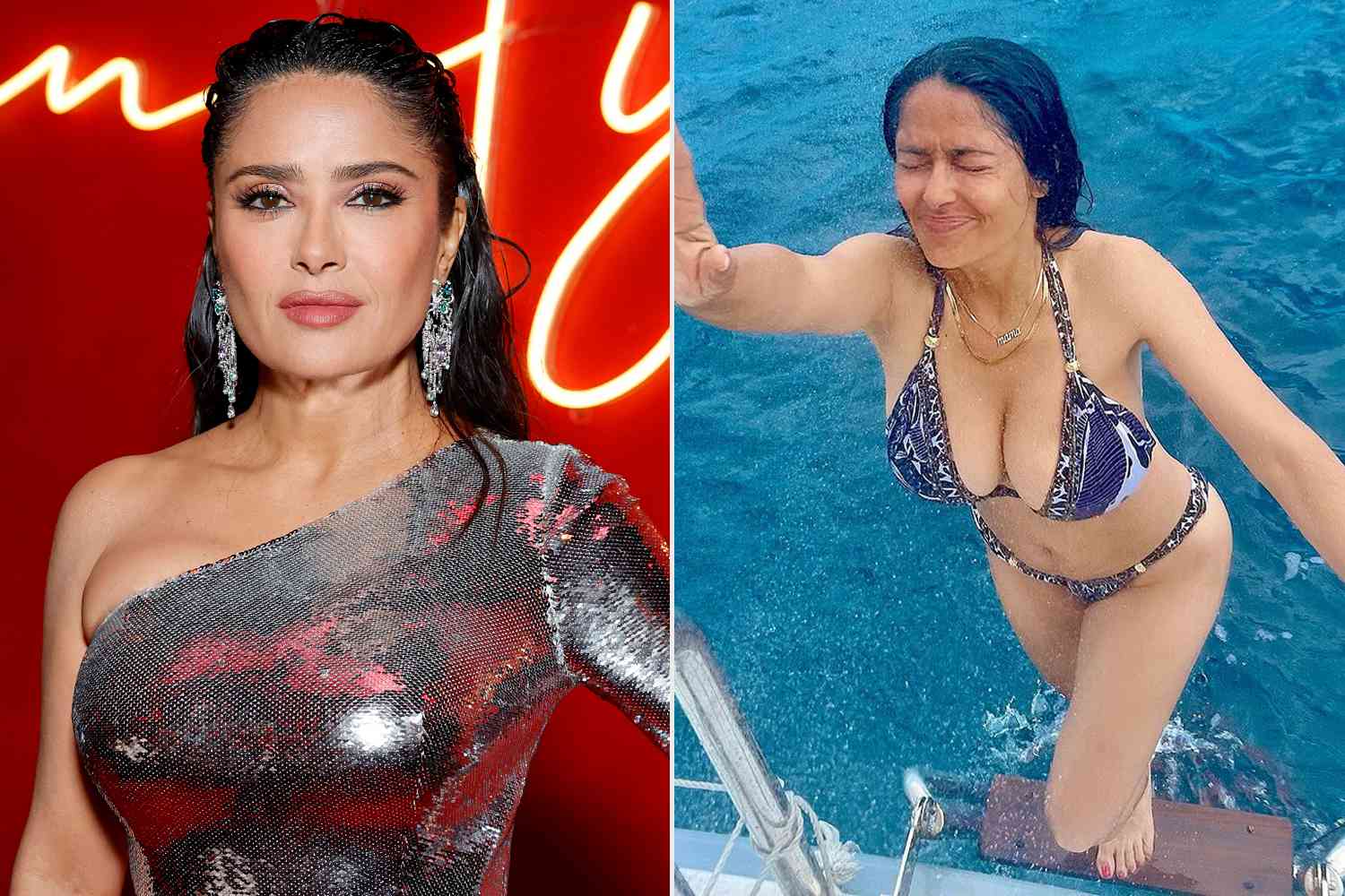 anna kritseli share salma hayek naked breasts photos