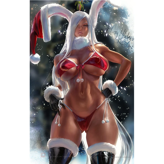 sexy anime santa