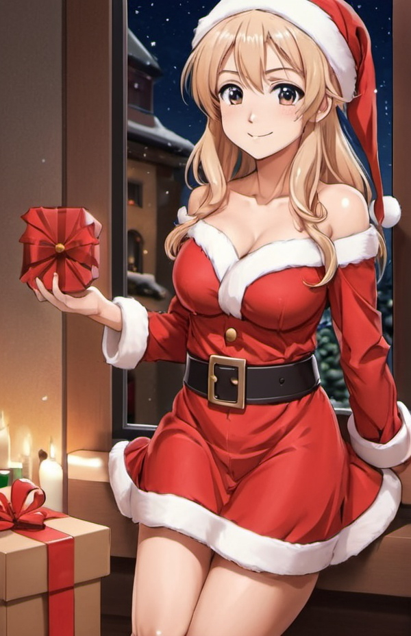 diego alatorre recommends sexy anime santa pic