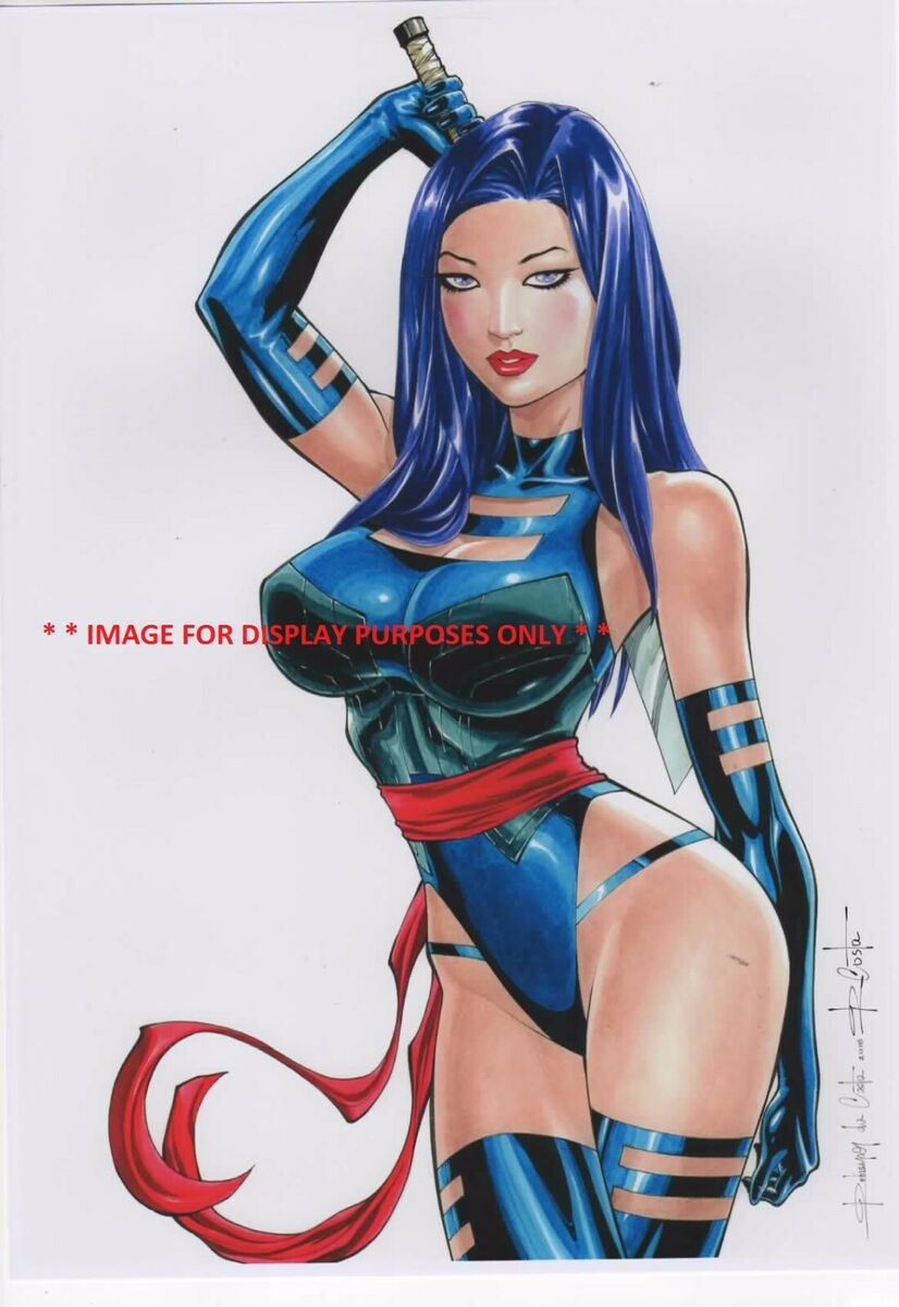 Sexy Psylocke naked erotikk