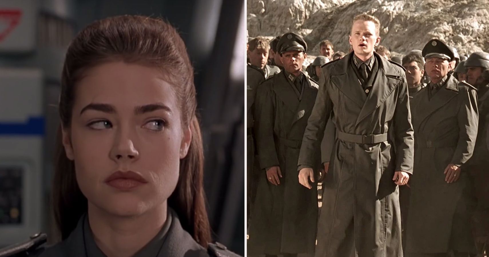 dave chilcott recommends Shower Scene In Starship Troopers