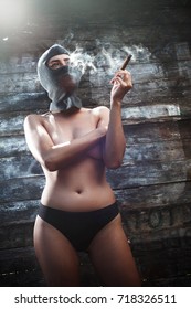 Ski Mask Girl Nude croft titfuck