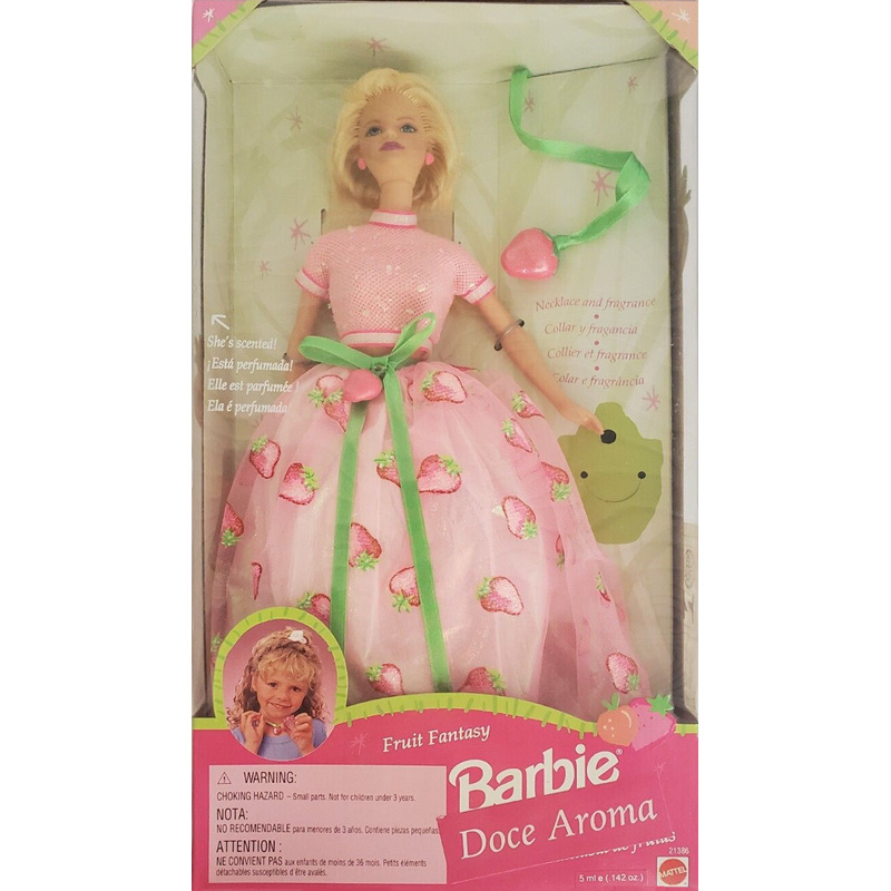 strawberry blonde barbie doll