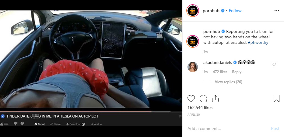 aiza amaro recommends tesla autopilot porn pic