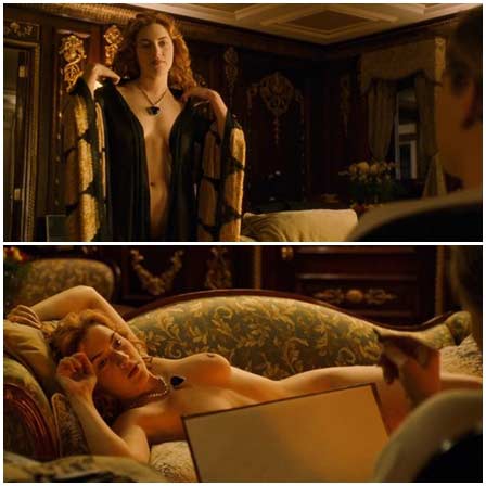 titanic movie nude