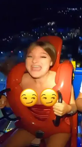 Tits Pop Out On Slingshot Ride alexei jackson