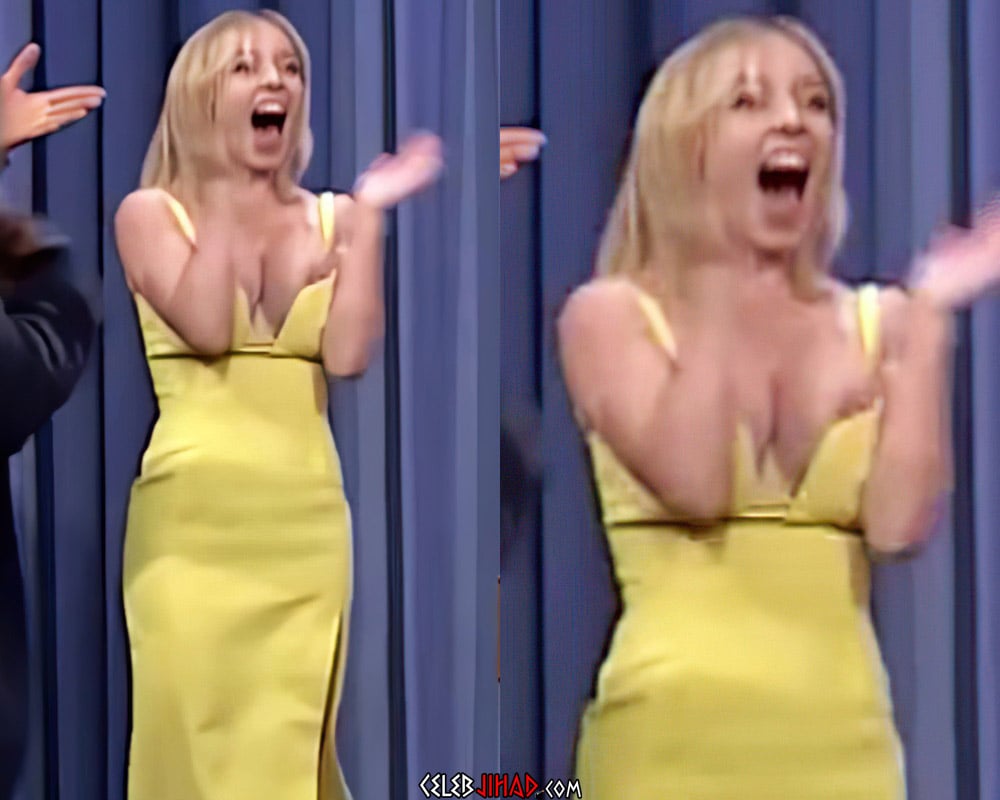 Tv Nipslip lady gifs