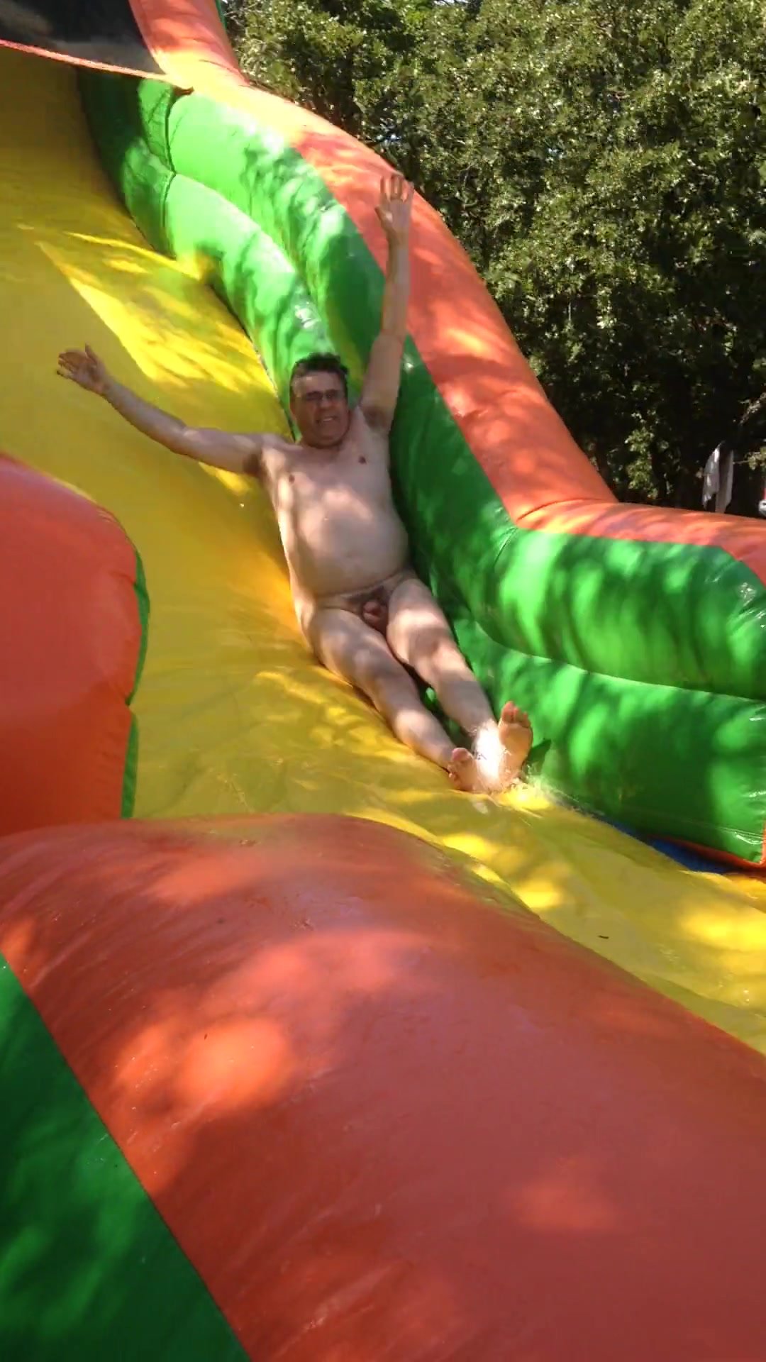 water slide nude