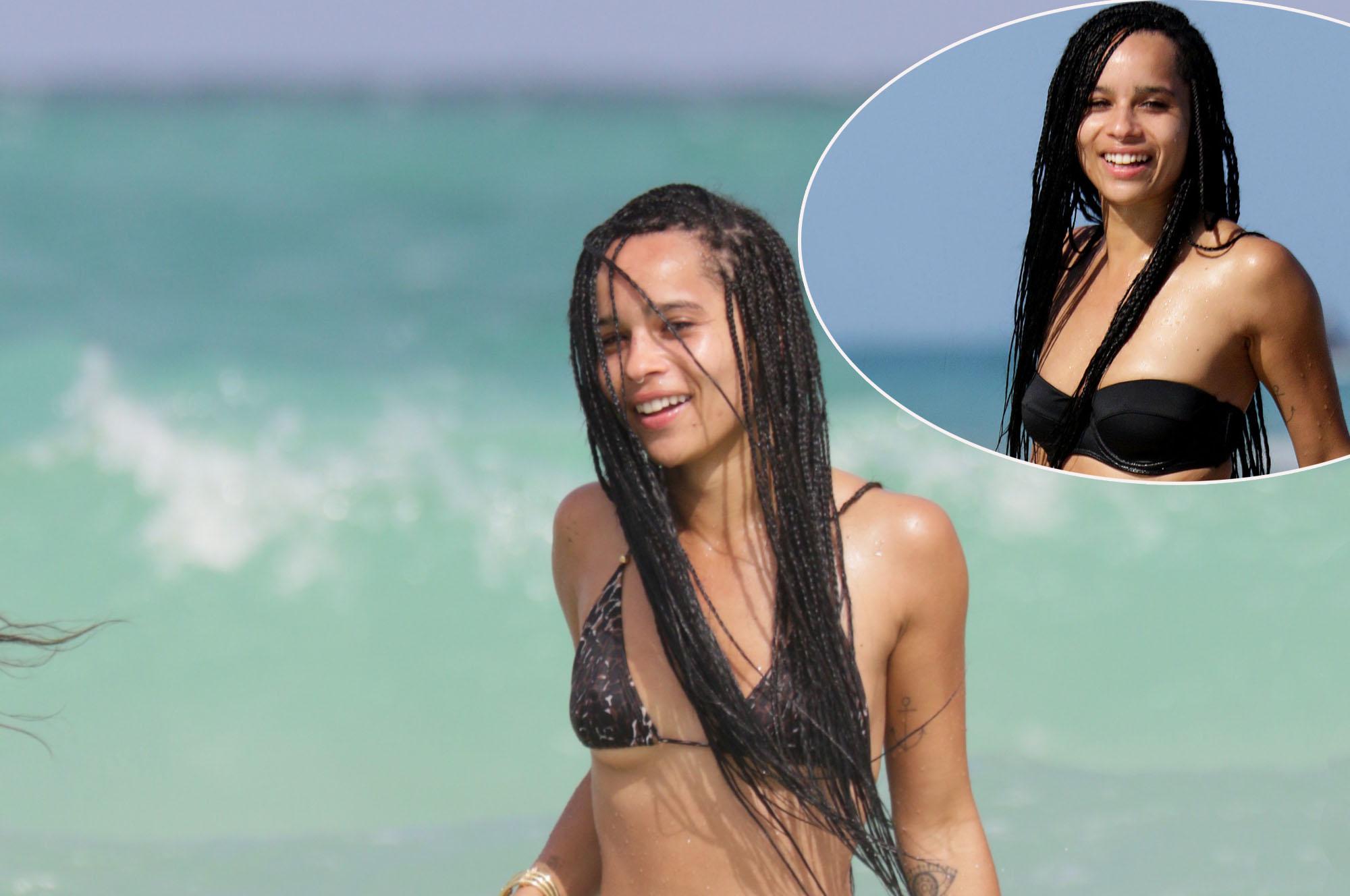 dawn sprong recommends zoe kravitz bikini pic