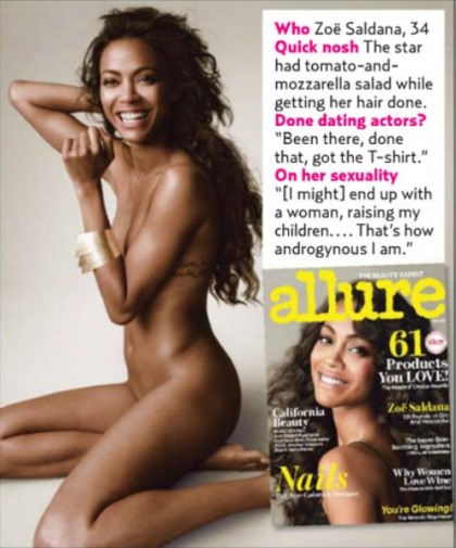 ahmed el sawaf recommends Zoe Saldana Naked Pictures